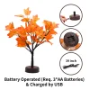 Thanksgiving Artificial Fall Maple Tree