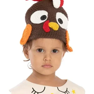 Thanksgiving Christmas Turkey Beanie Hat