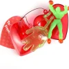 28Pcs Sticky Hands And Wall Climbing Men with Valentines Day Cards for Kids-Classroom Exchange Gifts