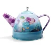 15pcs Girls Mermaid Tin Teapot Playset
