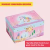 Girls Unicorn Musical Jewelry Box