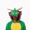 Unisex Adult Dragon Pajamas Halloween Costume