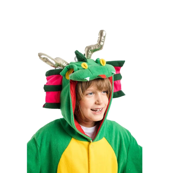 Unisex Kids Dragon Pajamas Halloween Costume