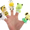 28Pcs Kids Valentines Cards with Animal Finger Puppet Toys-Classroom Exchange Gifts