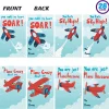 28Pcs  Foam Airplanes With Kids Valentines Cards for Classroom Exchange