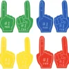 28Pcs Foam Fingers with Kids Valentines Cards for Classroom Exchange Gifts