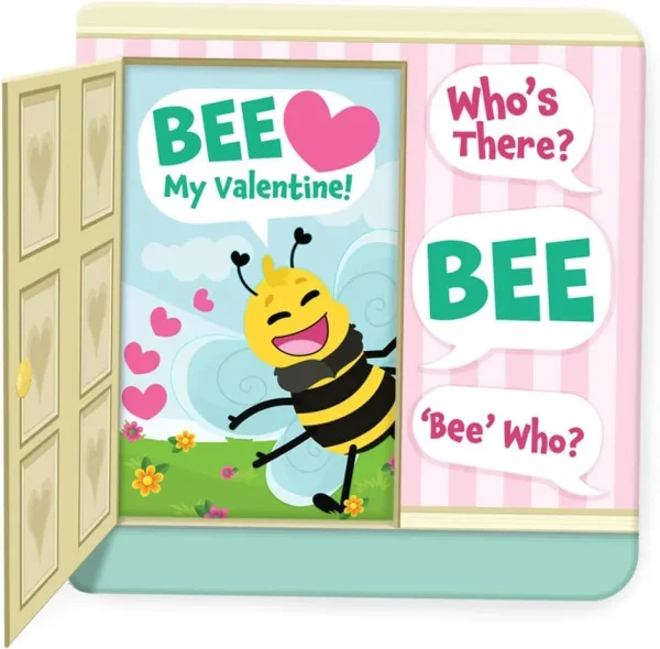 28Pcs Valentines Gift Cards Of Knock Knock Jokes
