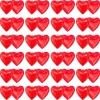 24Pcs Prefilled Hearts with Train Building Blocks and Valentines Day Cards for Kids-Classroom Exchange Gifts
