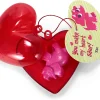 28Pcs Prefilled Hearts with Dinosaur Crayons and Valentines Day Cards for Kids-Classroom Exchange Gifts