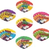 28Pcs Prefilled Hearts with Power Bracelets and Valentines Day Cards for Kids-Classroom Exchange Gifts