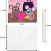 Valentines Silly Joke Scratch-Off Cards 36 Set with Envelops