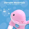 2pcs Whale Bubble Guns with Bubble Solutions