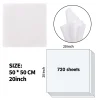 720pcs Christmas White Tissue Paper