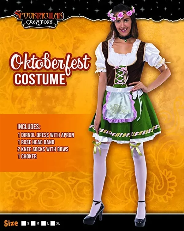 Womens German Oktoberfest Halloween Costume