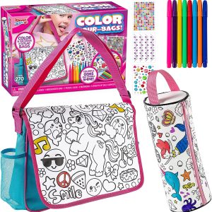 Color Your Own Messenger Bag and Pencil Case – KLEVER KITS