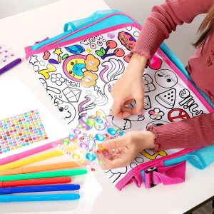 Color Your Own Messenger Bag and Pencil Case – KLEVER KITS