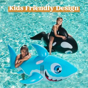 Inflatable Whale & Shark Pool Float – SLOOSH