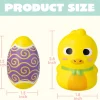 18Pcs Easter Soft and Yielding Slow Rising Toys Set