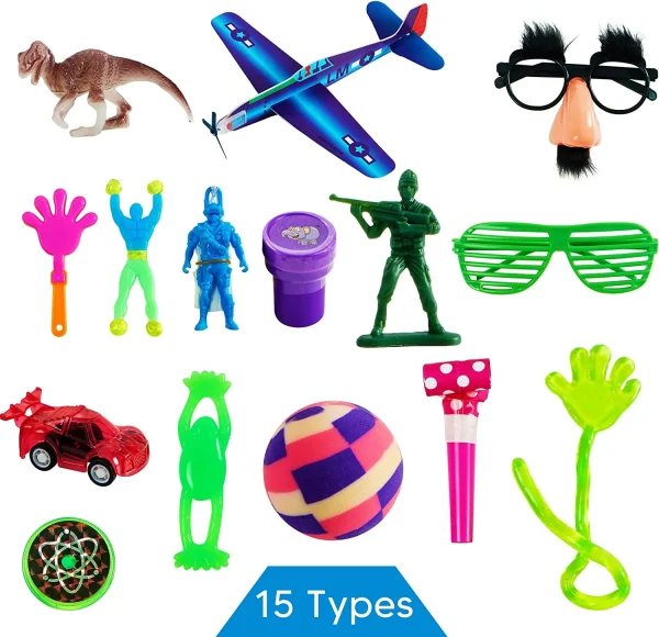 120Pcs Party Favor Assorted Toys
