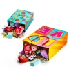 12Pcs Assorted Size Valentines Gift Bags with Tissue Papers