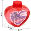 12Pcs Big Heart-shaped Bubble Wands