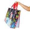 12pcs Large Reusable Christmas Tote Bag