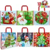 12pcs Large Reusable Christmas Tote Bag