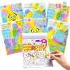 12Pcs Kids Easter Coloring Books with Stickers