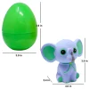 12Pcs Prefilled Easter Eggs with Soft and Yielding Toys