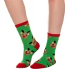 12pcs Womens Christmas Cotton Socks