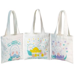 Easter cartoon characters Tote bags
