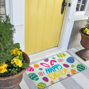 Easter Egg Coir Doormat