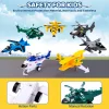 Bizzy-me 16pcs Pull Back Airplane Toy 4.5in