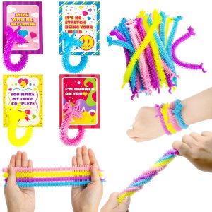 Stretchy String with Cards, 28 Pack