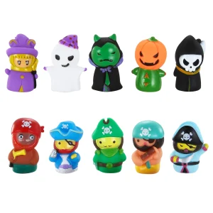 20pcs Halloween-Themed Character Finger Puppets