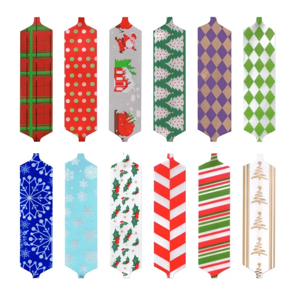24pcs christmas gift Wrap Ribbon Pull Bows