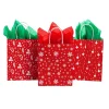 24pcs Red Christmas Gift Bags