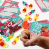 28Pcs Mini Bubble wands Ring with Valentines Day Cards for Kids-Classroom Exchange Gifts