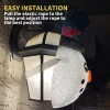 2pcs Christmas Snowman Porch Light Cover