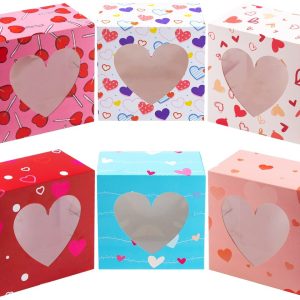 Valentine’s Day Cupcakes Box, 24 Pcs