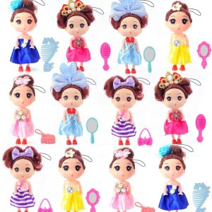 12pcs Jumbo Easter Eggs Filled with Doll for Girls
