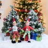 2pcs Snowman and Santa Ugly Sweater for Elf Doll