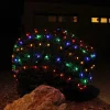 100 LED Pure White Warm White and Multicolor Christmas Net Lights