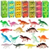 32Pcs Kids Valentines Cards with Dinosaur in Boxes