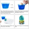 32Pcs DIY Bunny Gnome and Chicken Easter Egg Dye Kit