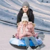 2Pcs Inflatable Ice Snow Tubes 34in