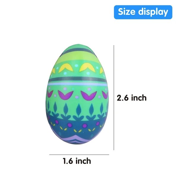 36Pcs Squishies Easter Egg Toys