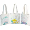 3Pcs Easter cartoon characters Tote Bags