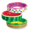3pcs 45in Watermelon Pineapple and Cupcake Kiddie Pool Inflatable