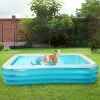 Giant Orange Transparent Baby Swimming Pool
